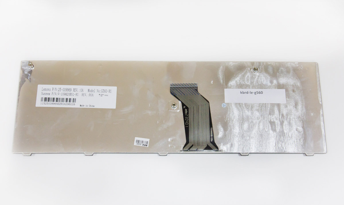 Клавиатура для Lenovo G560 -back